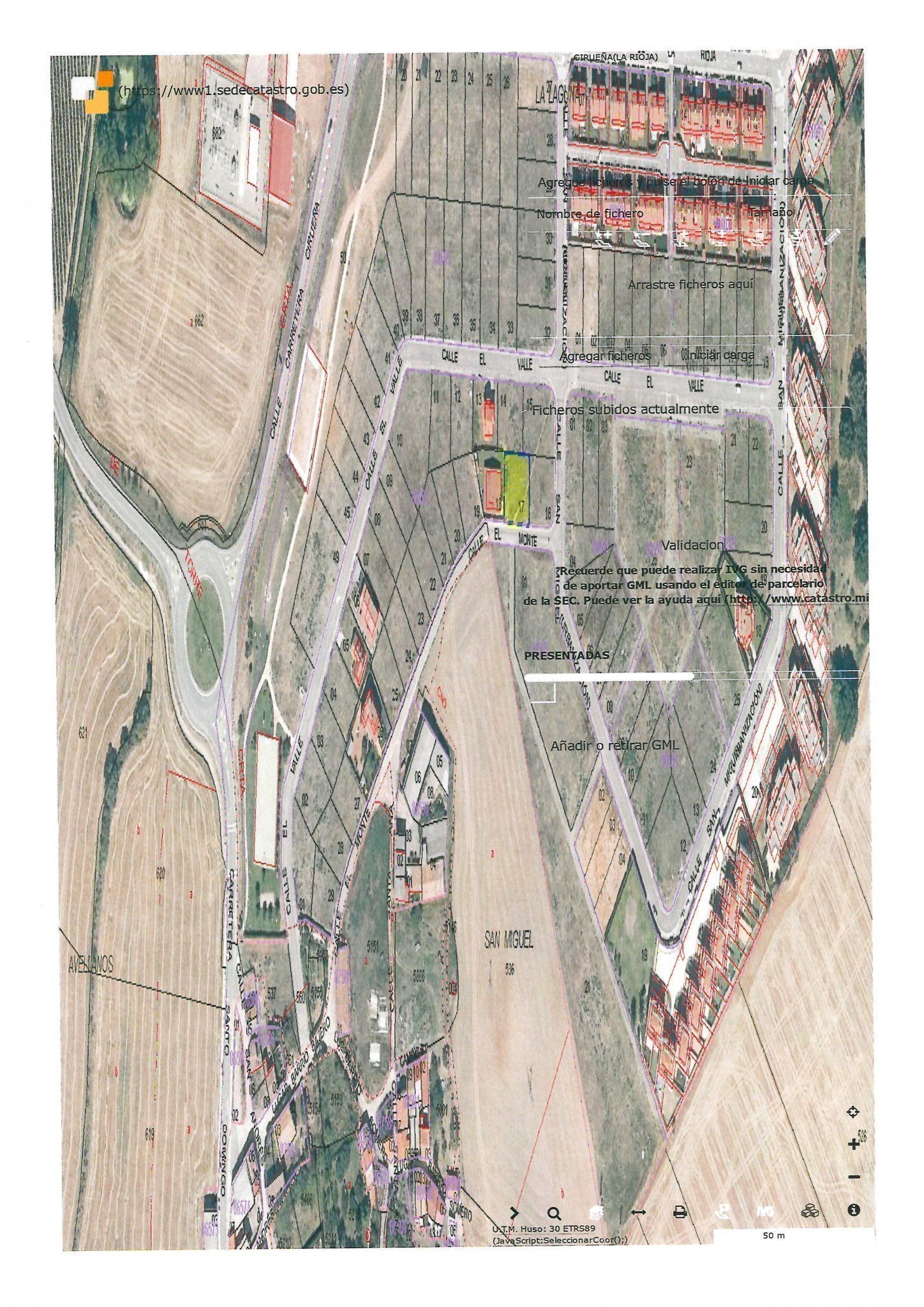Calle El Monte nº 25 UE-AR 215 AC437
